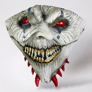 Creepy Clown Halloween Mask Scary Costume Prop Horror Cosplay Men's
